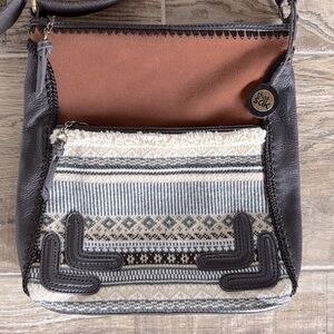 Like New! {the sak} Iris Fair Isle Crossbody/Shoulder purse/bag